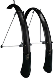 Planet Bike Cascadia ALX 700c x 43 Fender Set: Black (700c x 25-35) Planet Bike Cascadia ALX 700c x 43 Fender Set: Black (700c x 25-35)