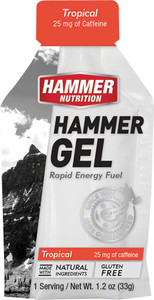 Hammer Gel: Tropical, 24 Single Serving Packets Hammer Gel: Tropical, 24 Single Serving Packets
