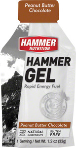 Hammer Gel: Peanut Butter Chocolate, 24 Single Serving Packets Hammer Gel: Peanut Butter Chocolate, 24 Single Serving Packets
