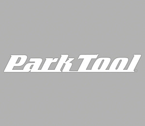 Park Tool DL-36W Horizontal Logo Decal, White