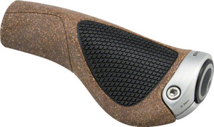 Ergon GP1 BioKork Grips - Black, Lock-On, Small Ergon GP1 BioKork Grips - Black, Lock-On, Small
