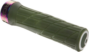 Ergon GE1 Evo Factory Slim Grips - Frozen Moss/Oil Slick, Lock-On Ergon GE1 Evo Factory Slim Grips - Frozen Moss/Oil Slick, Lock-On