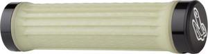 Renthal Traction Grips - Off White, Lock-On Renthal Traction Grips - Off White, Lock-On