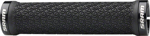 SRAM Locking Grips - Black, Lock-On SRAM Locking Grips - Black, Lock-On