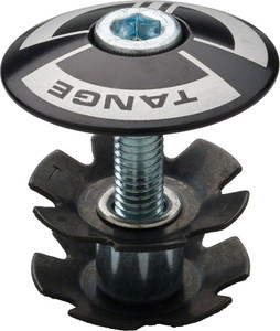 Tange-Seiki Aheadset Starnut, Bolt, and Nylon Cap for 1-1/8" Aluminum Steerer Tange-Seiki Aheadset Starnut, Bolt, and Nylon Cap for 1-1/8" Aluminum Steerer