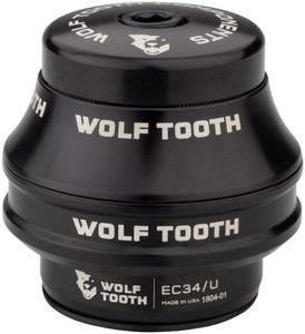 Wolf Tooth Premium Headset - EC34/28.6 Upper, 25mm Stack, Black