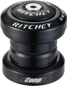 Ritchey Comp Logic 1-1/8 Threadless Headset: EC34/28.6 EC34/30, Black Ritchey Comp Logic 1-1/8 Threadless Headset: EC34/28.6 EC34/30, Black