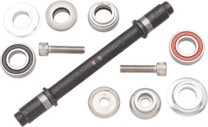 Surly Ultra New Hub Axle Kit for 120mm Rear Fix/Fix Silver Surly Ultra New Hub Axle Kit for 120mm Rear Fix/Fix Silver