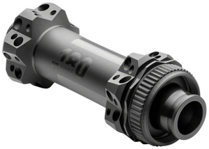 DT Swiss 180 Front Hub - 12 x 100mm, Center-Lock, Black, 28h, Straight Pull