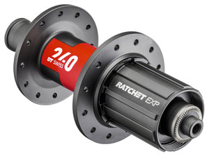 DT Swiss 240 EXP Rear Hub - QRx130mm Rim Brake HG 11 Road Black/Red 24H 36pt DT Swiss 240 EXP Rear Hub - QRx130mm Rim Brake HG 11 Road Black/Red 24H 36pt