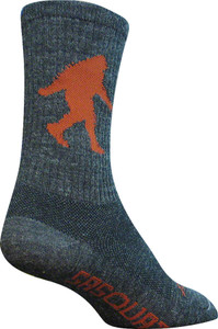 SockGuy Sasquatch Wool Socks | 6 inch | Gray