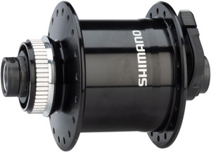 Shimano Metrea Dynamo Front Hub - 12 x 100mm, Center-Lock, Black, 32h Shimano Metrea Dynamo Front Hub - 12 x 100mm, Center-Lock, Black, 32h