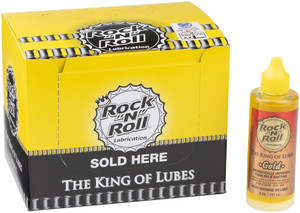 Rock-N-Roll Gold Bike Chain Lube - 4oz, Drip, POP Box of 12 Rock-N-Roll Gold Bike Chain Lube - 4oz, Drip, POP Box of 12