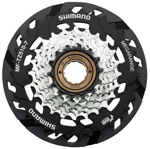 Shimano MF-TZ510-7-CP Multi-Speed Freewheel - 7-Speed, 14-34t Shimano MF-TZ510-7-CP Multi-Speed Freewheel - 7-Speed, 14-34t
