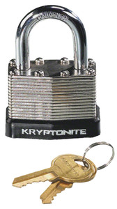 Kryptonite Laminated Steel Padlock with Flat Key Kryptonite Laminated Steel Padlock with Flat Key