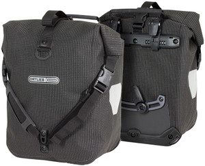 Ortlieb Sport-Roller High Visibility: 25 Liter, Pair, Black Ortlieb Sport-Roller High Visibility: 25 Liter, Pair, Black