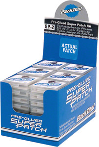 Park Tool Glueless Patch Kit: Display Box with 48 Individual Kits Park Tool Glueless Patch Kit: Display Box with 48 Individual Kits