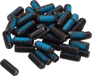 Crank Brothers Flat/Mallet Pin Kit 10mm: Black Crank Brothers Flat/Mallet Pin Kit 10mm: Black