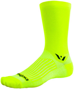 Swiftwick Aspire Seven Socks | 7 inch | Hi-Viz Yellow