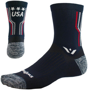 Swiftwick Vision Five Tribute Socks | 5 inch | USA Proud