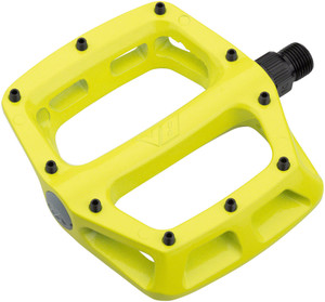 DMR V8 Pedals- Platform, Aluminum, 9/16", Lemon Lime