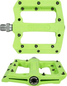 Fyxation Mesa MP Pedals - Platform, Composite/Plastic, 9/16", Green Fyxation Mesa MP Pedals - Platform, Composite/Plastic, 9/16", Green