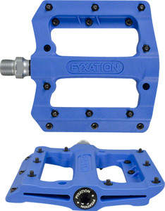Fyxation Mesa MP Pedals - Platform, Composite/Plastic, 9/16", Blue Fyxation Mesa MP Pedals - Platform, Composite/Plastic, 9/16", Blue