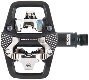 LOOK X-TRACK EN-RAGE Pedals - Dual Sided Clipless with Platform, Chromoly, 9/16", Black LOOK X-TRACK EN-RAGE Pedals - Dual Sided Clipless with Platform, Chromoly, 9/16", Black