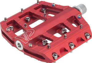 VP Components Vice Trail Pedals - Platform, Aluminum, 9/16", Red VP Components Vice Trail Pedals - Platform, Aluminum, 9/16", Red