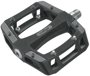 Wellgo A-52 Pedals - Platform, Aluminum, 9/16", Black Wellgo A-52 Pedals - Platform, Aluminum, 9/16", Black