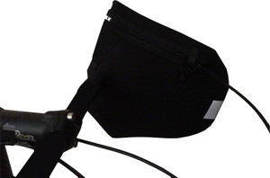 Bar Mitts Dual Position Road Pogie Handlebar Mittens: Externally Routed Shimano, One Size, Black Bar Mitts Dual Position Road Pogie Handlebar Mittens: Externally Routed Shimano, One Size, Black