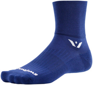 Swiftwick Aspire Four Socks | 4 inch | Navy
