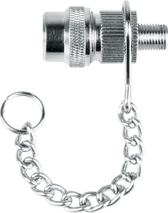 SKS Pump Adaptor with Chain, Schrader to Presta SKS Pump Adaptor with Chain, Schrader to Presta