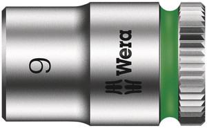 Wera 8790 HMA Zyklop 1/4" - Socket, 9mm Wera 8790 HMA Zyklop 1/4" - Socket, 9mm