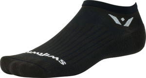 Swiftwick Aspire Zero Socks | No Show | Black