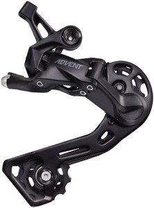 microSHIFT ADVENT Rear Derailleur - 9 Speed, Medium Cage, Black microSHIFT ADVENT Rear Derailleur - 9 Speed, Medium Cage, Black