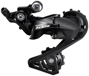 Shimano 105 RD-R7000-SS Rear Derailleur - 11 Speed, Short Cage, Black Shimano 105 RD-R7000-SS Rear Derailleur - 11 Speed, Short Cage, Black