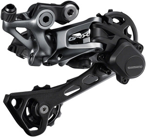 Shimano GRX RD-RX812 Rear Derailleur 11-Speed Long Cage Black With Clutch For 1x Shimano GRX RD-RX812 Rear Derailleur 11-Speed Long Cage Black With Clutch For 1x
