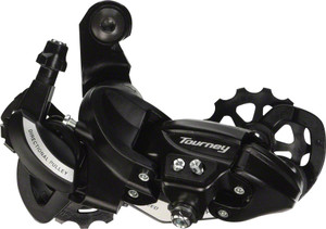 Shimano Tourney RD-TY500-SGS Rear Derailleur - 6,7 Speed, Long Cage, Black, Shimano Rear Direct Mount Shimano Tourney RD-TY500-SGS Rear Derailleur - 6,7 Speed, Long Cage, Black, Shimano Rear Direct Mount