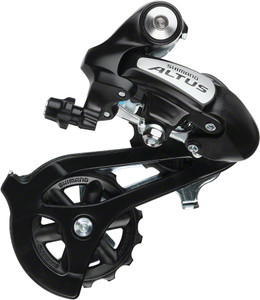 Shimano Altus RD-M310 Rear Derailleur - 7, 8 Speed, Long Cage, Black Shimano Altus RD-M310 Rear Derailleur - 7, 8 Speed, Long Cage, Black