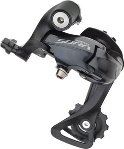 Shimano Sora RD-R3000-SS Rear Derailleur - 9 Speed, Short Cage, Black Shimano Sora RD-R3000-SS Rear Derailleur - 9 Speed, Short Cage, Black