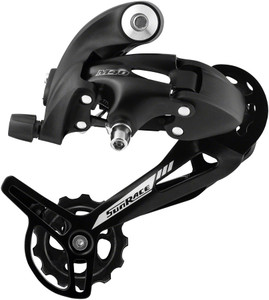SunRace M41 Rear Derailleur - 7-Speed Long Cage Black Shimano Rear Direct Mount SunRace M41 Rear Derailleur - 7-Speed Long Cage Black Shimano Rear Direct Mount