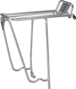 MSW RCR-100D Pork Chop Light-Duty Rear Rack, 700c Silver