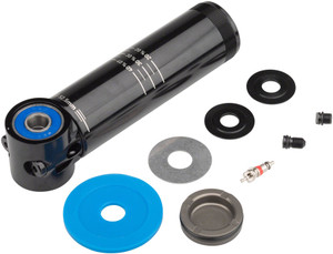 RockShox Damper Body/IFP - Bearing Eyelet, 52.5mm stroke (55mm plus 2.5mm Travel Spacer), Deluxe (A1), Super Deluxe (A1), Fast Black