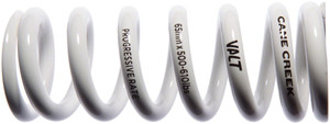 Cane Creek Progressive Rate VALT Lightweight Rear Shock Spring - 65mm x 500-610lbs, White Cane Creek Progressive Rate VALT Lightweight Rear Shock Spring - 65mm x 500-610lbs, White