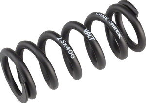 Cane Creek VALT Lightweight Steel Spring for Coil Shock 2.50"/63mmx450lbs Black Cane Creek VALT Lightweight Steel Spring for Coil Shock 2.50"/63mmx450lbs Black