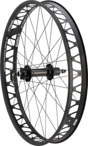 Quality Wheels Formula/Other Brother Darryl Rear Rear Wheel - 26" Fat, 12 x 197mm/QR x 190mm, 6-Bolt, HG 11, Black Quality Wheels Formula/Other Brother Darryl Rear Rear Wheel - 26" Fat, 12 x 197mm/QR x 190mm, 6-Bolt, HG 11, Black