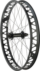 Quality Wheels Formula/Other Brother Darryl Rear Rear Wheel - 26" Fat, 12 x 197mm, 6-Bolt, XD, Black