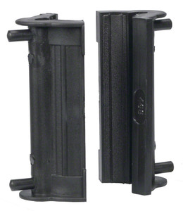 Park Tool 468B Rubber Clamp Cover with Double Cable Grooves: Pair Park Tool 468B Rubber Clamp Cover with Double Cable Grooves: Pair