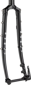 Surly Disc Trucker Fork - 26", 1-1/8" Straight, 100x12 mm Thru-Axle, Steel, Disc, Black Surly Disc Trucker Fork - 26", 1-1/8" Straight, 100x12 mm Thru-Axle, Steel, Disc, Black